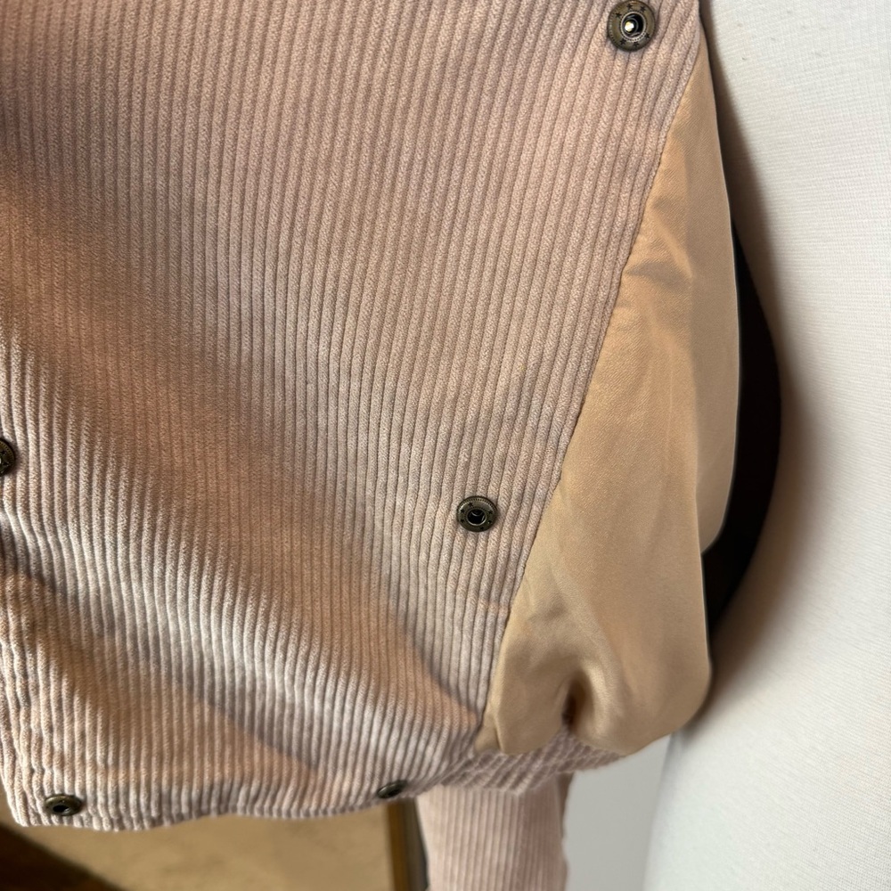 Anthropologie Beige Corduroy Utility Jacket - Picture 10 of 15